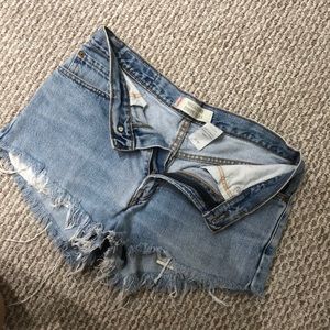Levi’s jean shorts